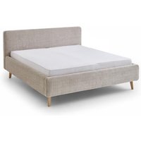 160x200 Polsterbett MATTIS  von Meise Möbel Beige