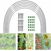 Start - 18-teiliges Garten-Reifenhaus-Set, Reifen für Tunnelgewächshäuser, Pflanzen wachsen in Tunneln, unterstützen Häuser im Garten, von START