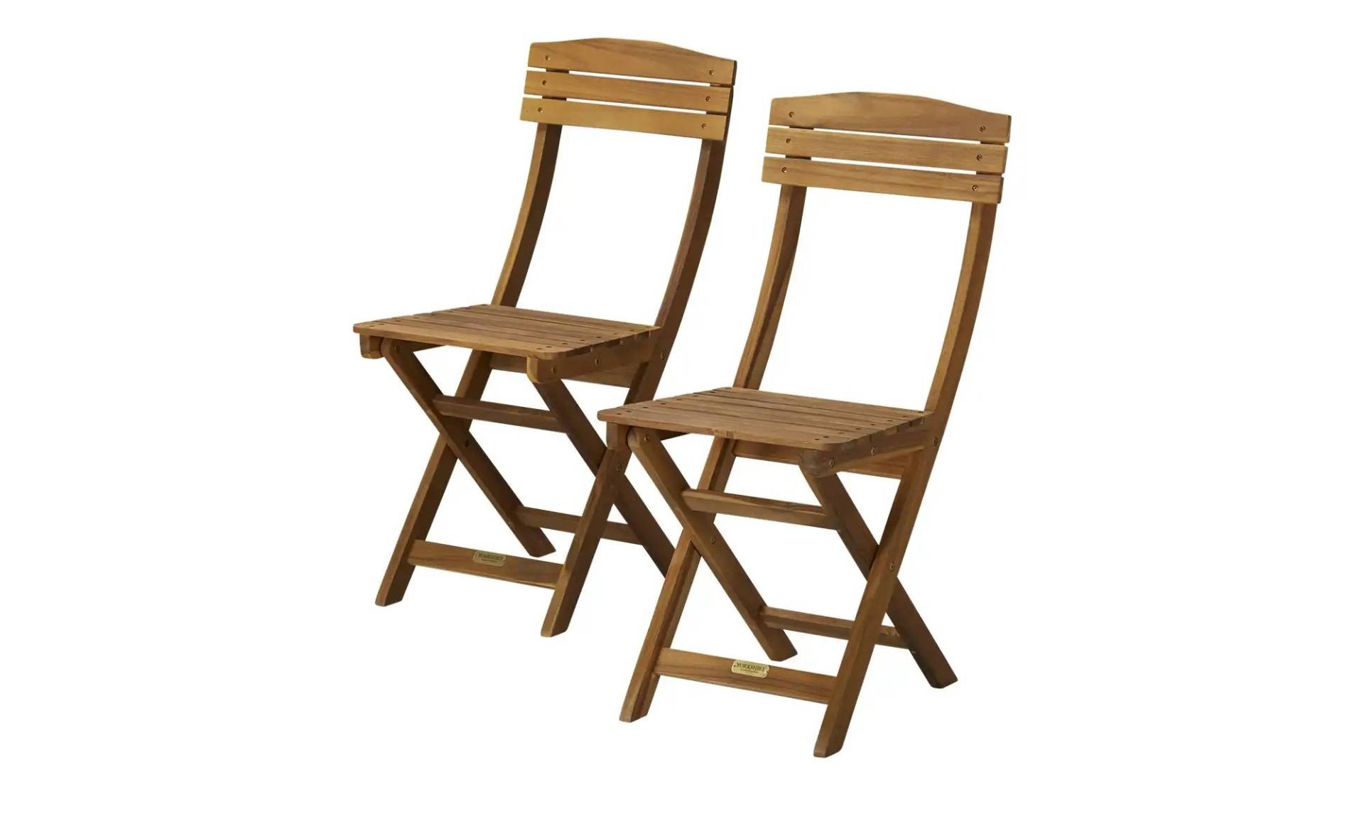 Balkonklappstuhl 2er-Set aus Akazienholz Java ¦ holzfarben Garten > Gartenmöbel > Gartenstühle - Möbel Kraft Balkonklappstuhl 2er-Set aus Akazienholz Java ¦ holzfarben Garten > Gartenmöbel > Gartenstühle - Möbel Kraft