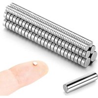 200 Mini-Magnete – Kleine runde Magnete – 100 Stück 3 x 1 mm, 50 Stück 4 x 2 mm, 50 Stück 5 x 2 mm Neodym-Magnete (Seltenerdmagnete) von VHV