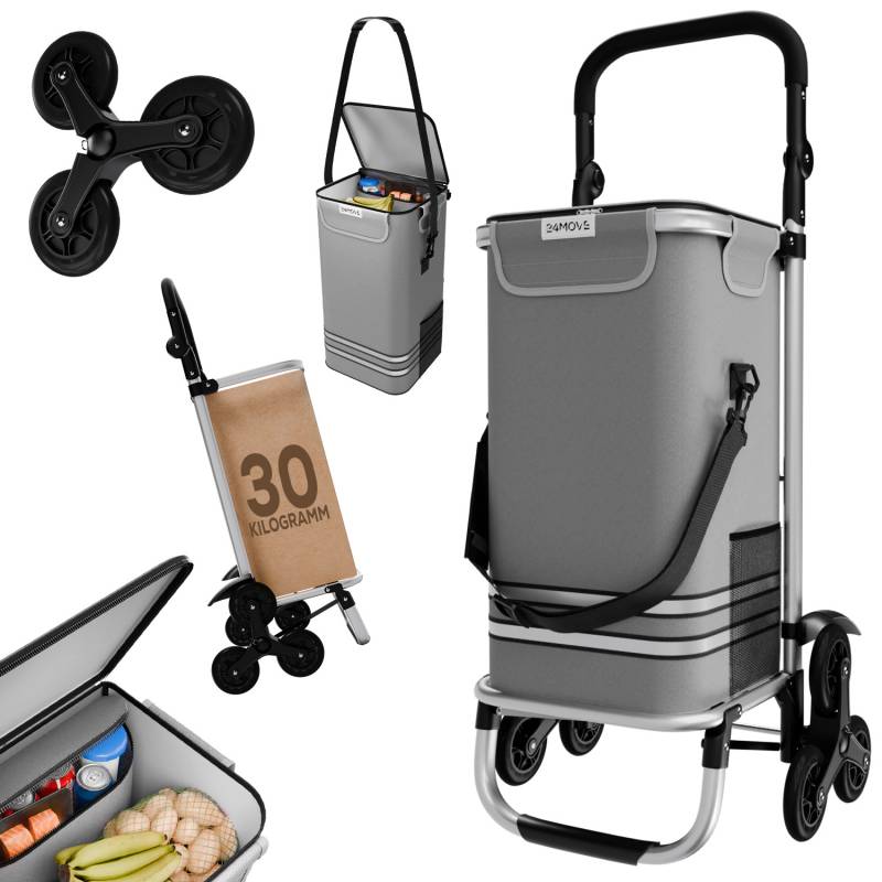 24MOVE® Trolley ALEGRE grau von 24MOVE