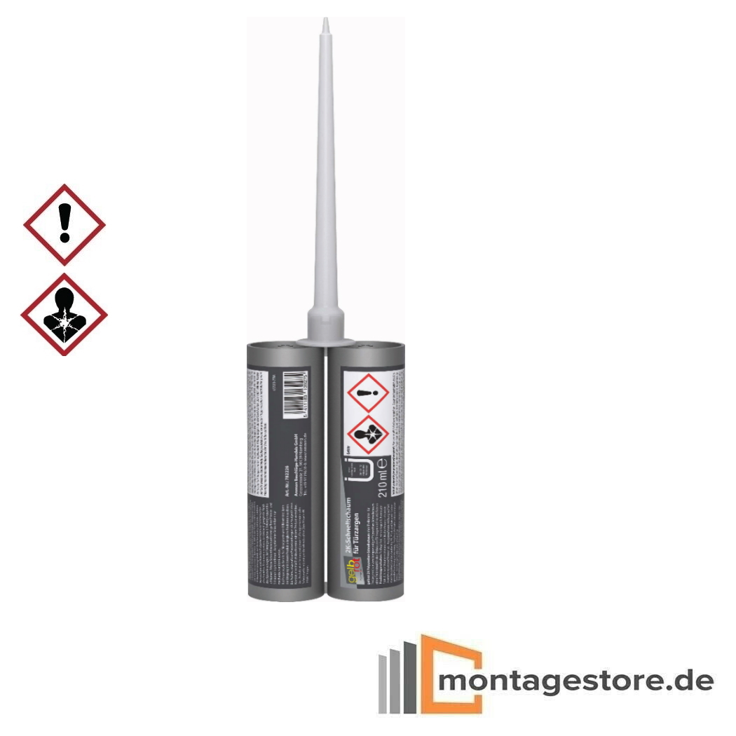 2K-Zargenschnellschaum Zargenschaum Montageschaum Schnellschaum Türschaum 210ml von Montagestore