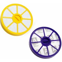 2er-Pack Kombifilter kompatibel mit Dyson Staubsauger DC05 DC08 DC15 DC19 DC20 DC21, Hepa-Filter-Ersatzzubehör für die Post- und Pre-Motor-Serie