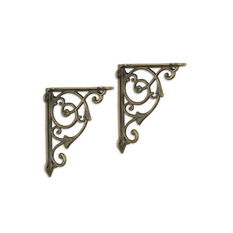 2er Set Regalhalter Regalträger Eckwinkel Mehrfarbig