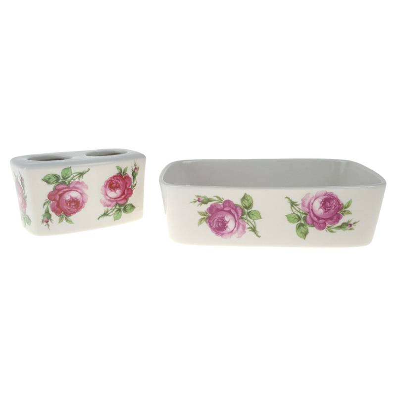 2er Set Seifenschale 2tlg Sgrafo Modern gebraucht - gut