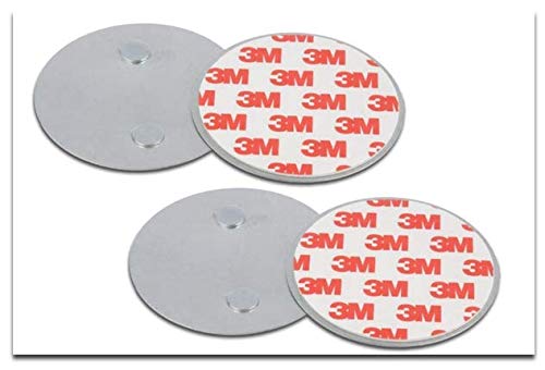 2x Magnethalterung 3M Klebepads für Rauchmelder, Brandmelder, Feuermelder, LED Spots uvm. von Perdules