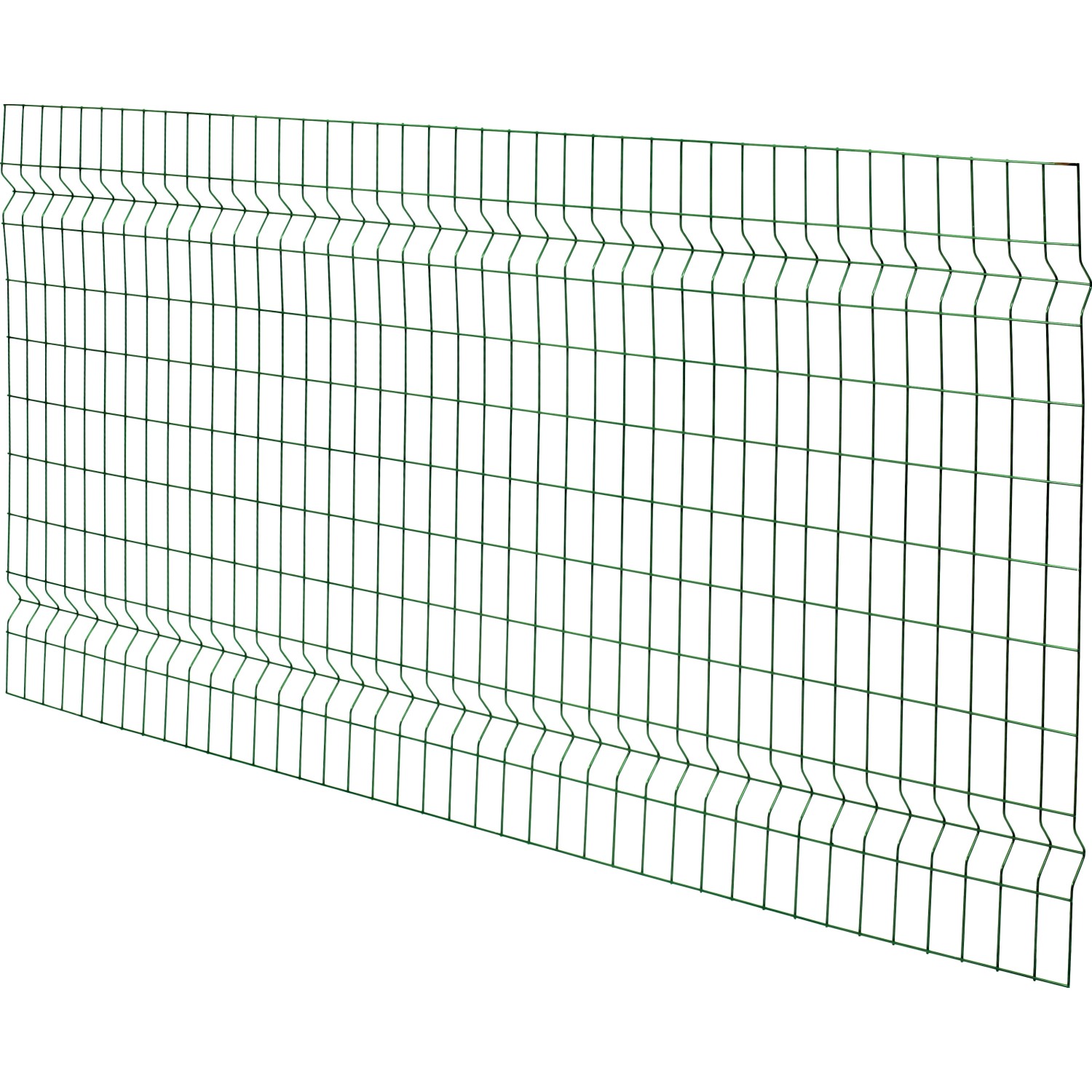 3D-Einstabmattenzaun Grün 100 x 200 cm 3D-Einstabmattenzaun Grün 100 x 200 cm