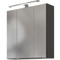 3D-Spiegelschrank 60 AREZZO von Held Möbel Graphit