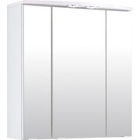3D-Spiegelschrank 60 MULTI Held Möbel Weiß