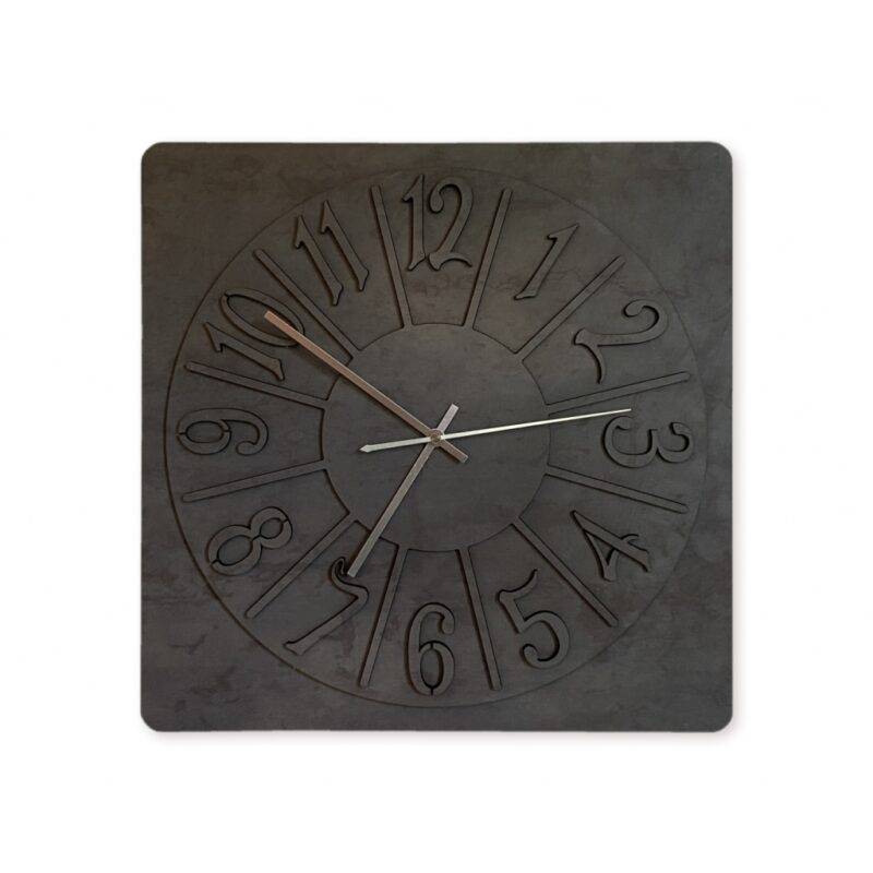 3D-Uhr Motiv "Kuchen" 40cm x 40cm