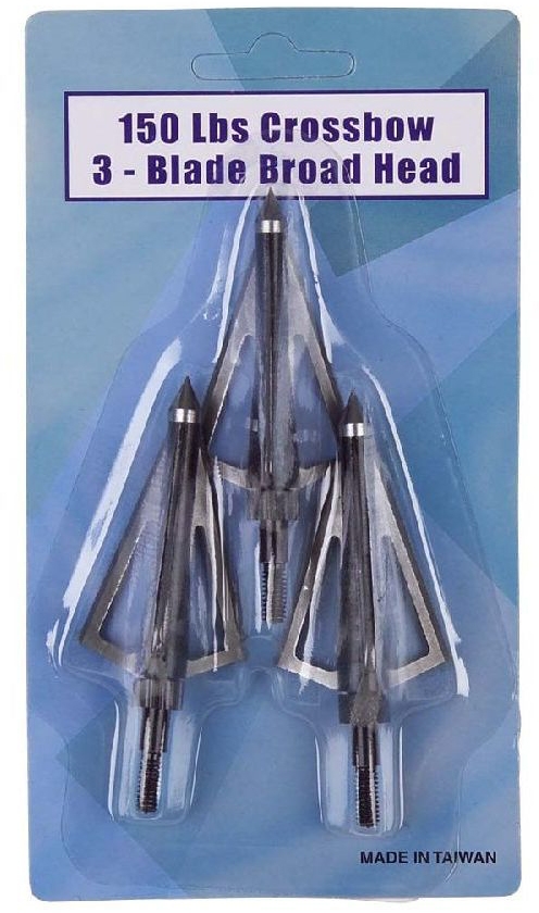 3er Pfeilspitzen mit 3 Klingen 3er Pfeilspitzen mit 3 Klingen von Haller