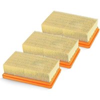 3er Set Ersatz-Flachfaltenfilter Karcher Mv4 Mv5 Mv6 WD4 WD5 WD6 WD4P WD5P WD6P Nass-Trockensauger 3er Set Ersatz-Flachfaltenfilter Karcher Mv4 Mv5 Mv6 WD4 WD5 WD6 WD4P WD5P WD6P Nass-Trockensauger von Karcher