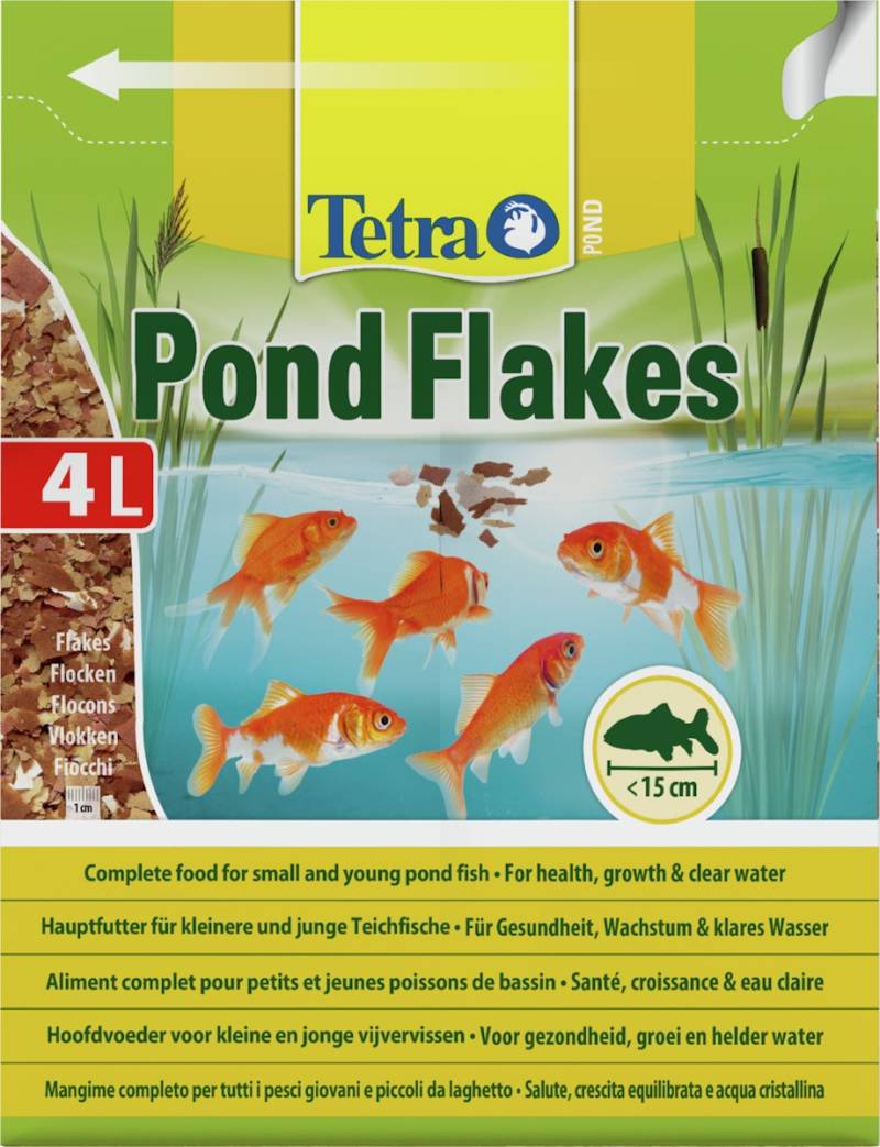 Tetra Pond Flakes Teichfischfutter 4 Liter von Tetra