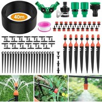Gardena - 40 m Tropfbewässerungsset, einstellbares Mikro-Bewässerungssystem-Set, automatische Gartenbewässerung, Tropfschlauch für von Gardena
