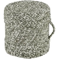 40x40 Teppich Pouf Copa 555 von Obsession graphite