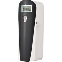 Ayyqh - 415 ml programmierbarer, an der Wand montierter automatischer Lufterfrischer-Duftdiffusor mit LCD-Display für das Heimbüro (schwarz) von AYYQH