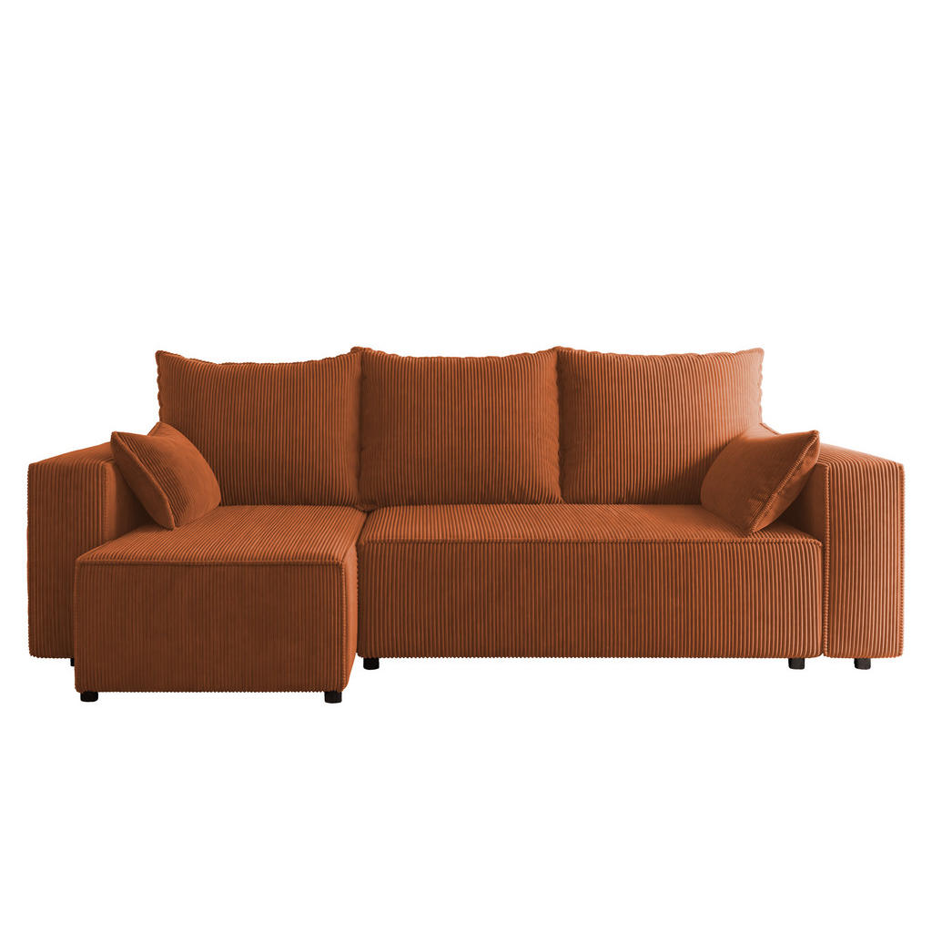 4All Home Ecksofa, Rost, Holzwerkstoff, 3-Sitzer, 246x145 cm, Wohnzimmer, Sofas & Couches, Wohnlandschaften, Ecksofas 4All Home Ecksofa, Rost, Holzwerkstoff, 3-Sitzer, 246x145 cm, Wohnzimmer, Sofas & Couches, Wohnlandschaften, Ecksofas von 4ALL HOME