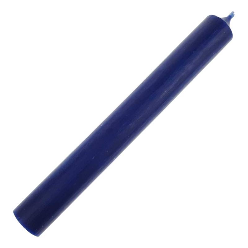 5 Stabkerzen 180x22 mm Kerzen Candle verschiedene Farben Kerzenfarm 16-dunkelblau