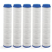 5er-Set Filter für Handbrause - savewater deluxe Venteo Auswechselbarer Filter - Für Duschkopf - Partikelfiltersystem - Spart und filtert das Wasser von VENTEO