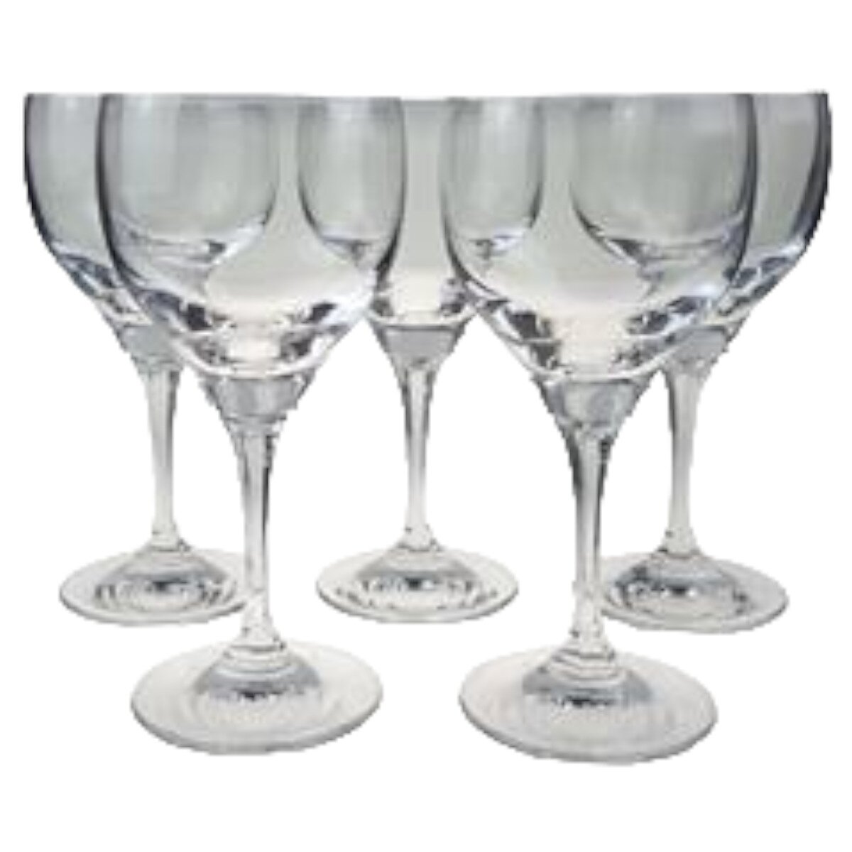 5er Set Weinglas 18,5 cm gebraucht - sehr gut