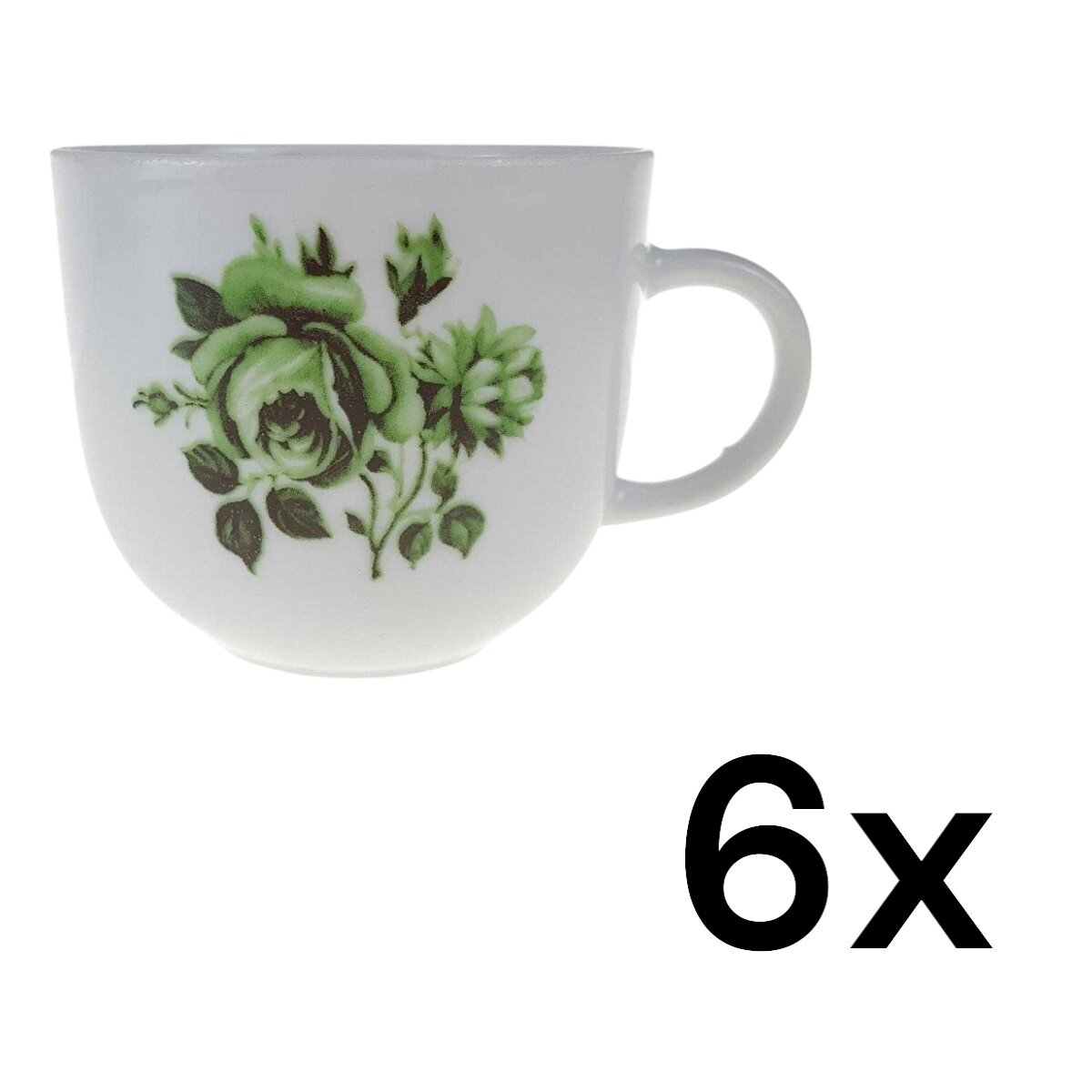 6er Set Kaffeetasse 0,15 L Tirschenreuth Unbestimmten Formen grüne Blumen gebraucht - sehr gut 6er Set Kaffeetasse 0,15 L Tirschenreuth Unbestimmten Formen grüne Blumen gebraucht - sehr gut