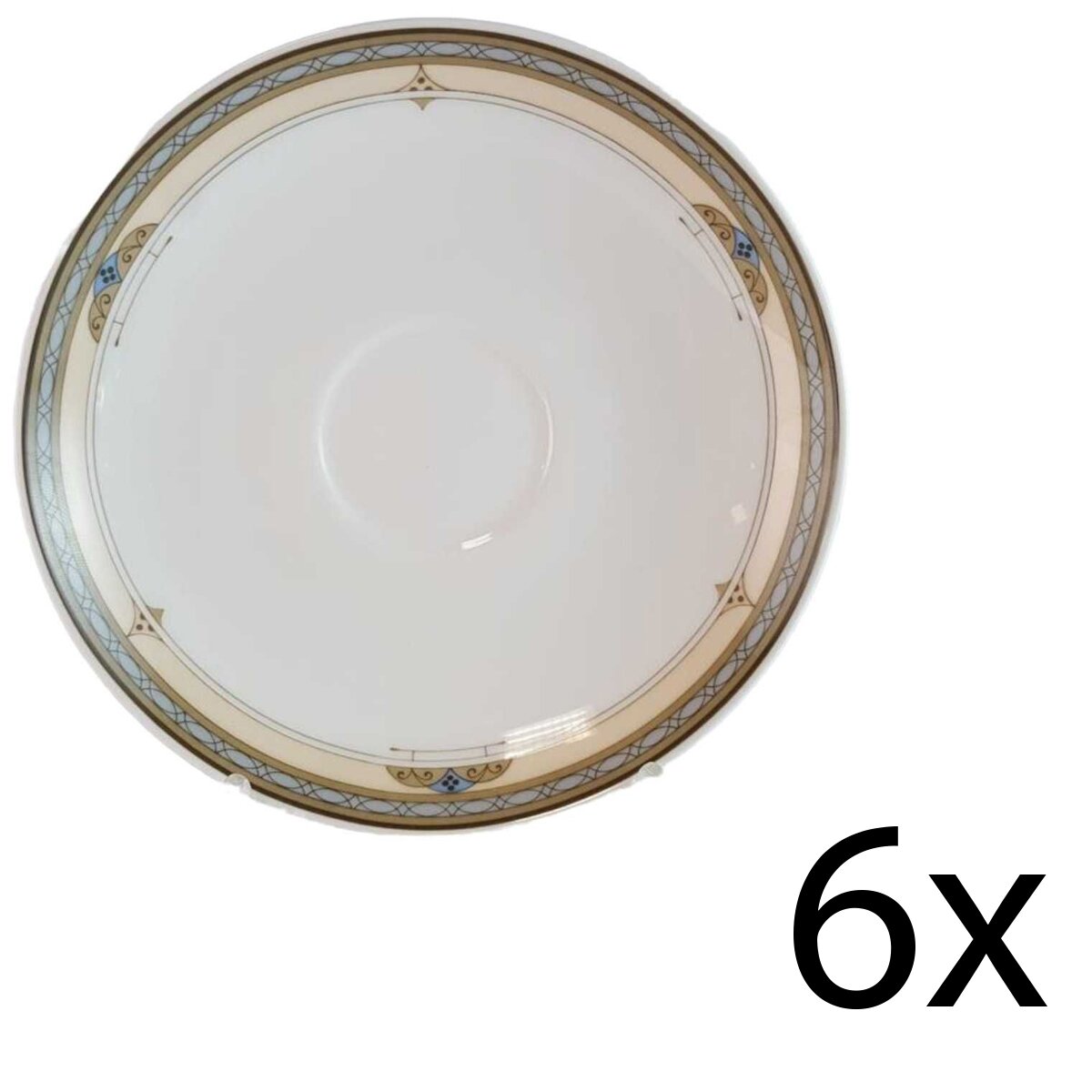 6er Set Untertasse für Kaffee Villeroy & Boch Heinrich Cavalier gebraucht - sehr gut 6er Set Untertasse für Kaffee Villeroy & Boch Heinrich Cavalier gebraucht - sehr gut