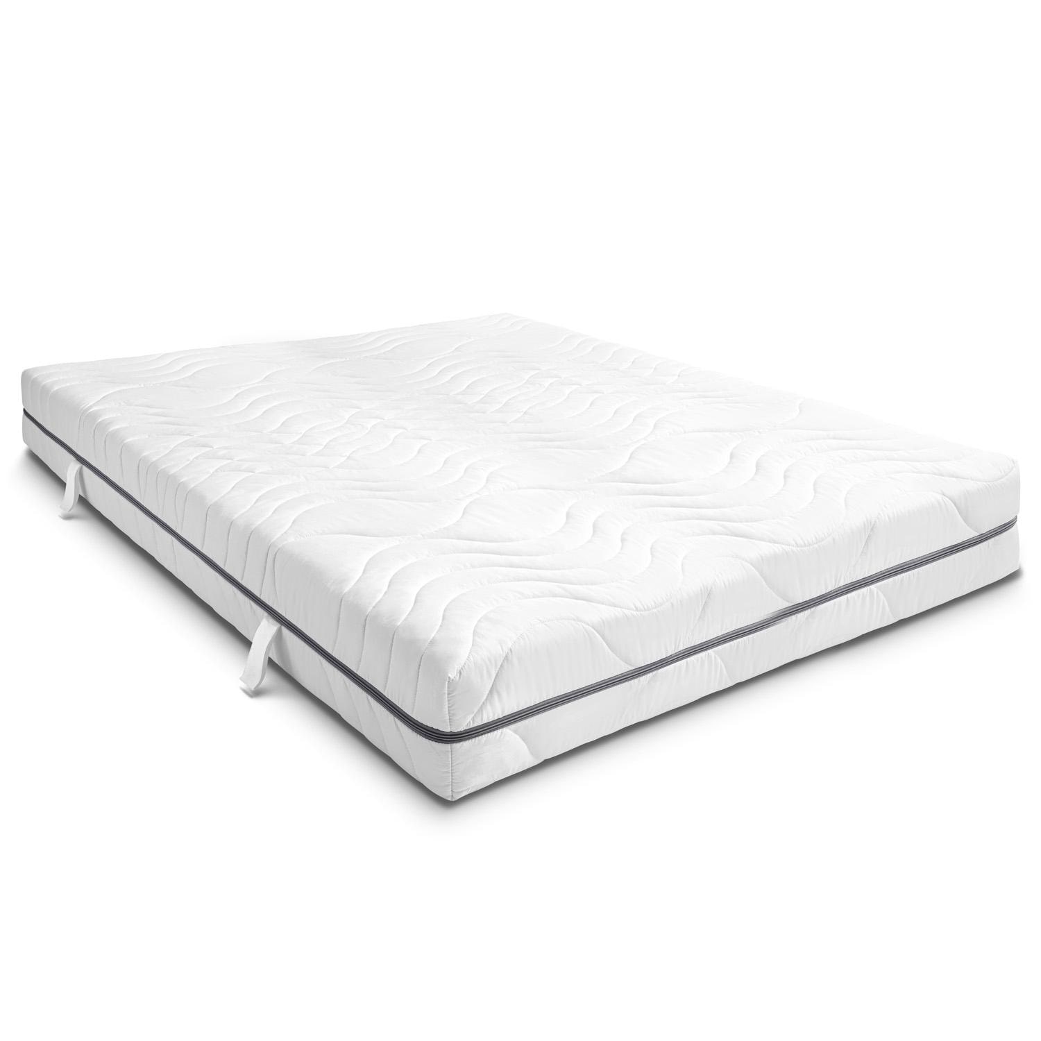 7 Zonen Viskoelastik-Matratze Sleezzz Smart 140 x 200 cm, Höhe 18 cm, Härtegrad H3 mit Air Memoryschaum 7 Zonen Viskoelastik-Matratze Sleezzz Smart 140 x 200 cm, Höhe 18 cm, Härtegrad H3 mit Air Memoryschaum