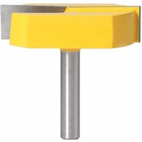 8-mm-Fräser, Bodenreinigungs-Oberflächenhobelschneider, T-Schienen-T-förmiger Fräser, 8 x 57 mm unten, gelbe Klinge 8-mm-Fräser, Bodenreinigungs-Oberflächenhobelschneider, T-Schienen-T-förmiger Fräser, 8 x 57 mm unten, gelbe Klinge von LAOLA