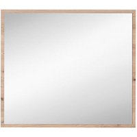 80x70 Garderobenspiegel MEMPHIS von Innostyle Graphit / Artisan Eiche