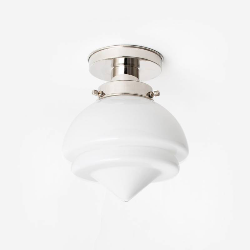 850.0047.10  Historische Deckenlampe Small Pointy 20&#039;s Nickel