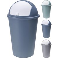 ABFALLEIMER 1 Stück ca. 50 liter 3 Sorten unsortiert  Grau / Grün / Blau