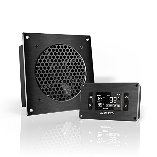 AC Infinity airplate T3, leise Kühlung Fan System mit Thermostat Kontrolle, für Home Theater AV Schränke von AC Infinity