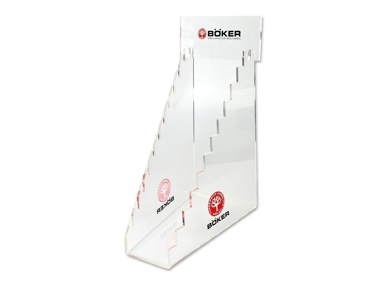 Messerständer Böker ACRYLIC DISPLAY für 11 Messer von BÖKER Manufaktur Solingen