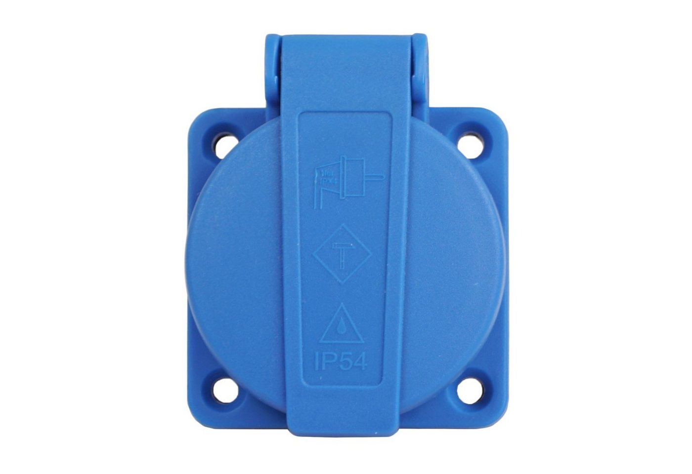 ADELID Steckdose, Schuko Einbausteckdose Anbausteckdose 1-Fach 16A 230V IP54 Blau ADELID Steckdose, Schuko Einbausteckdose Anbausteckdose 1-Fach 16A 230V IP54 Blau von ADELID