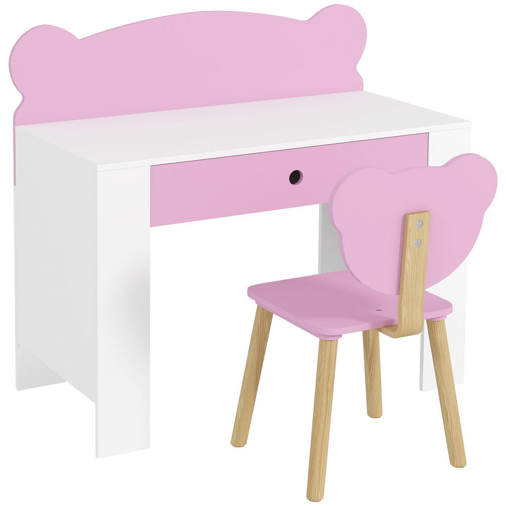 AIYAPLAY KINDERSCHREIBTISCH Rosa