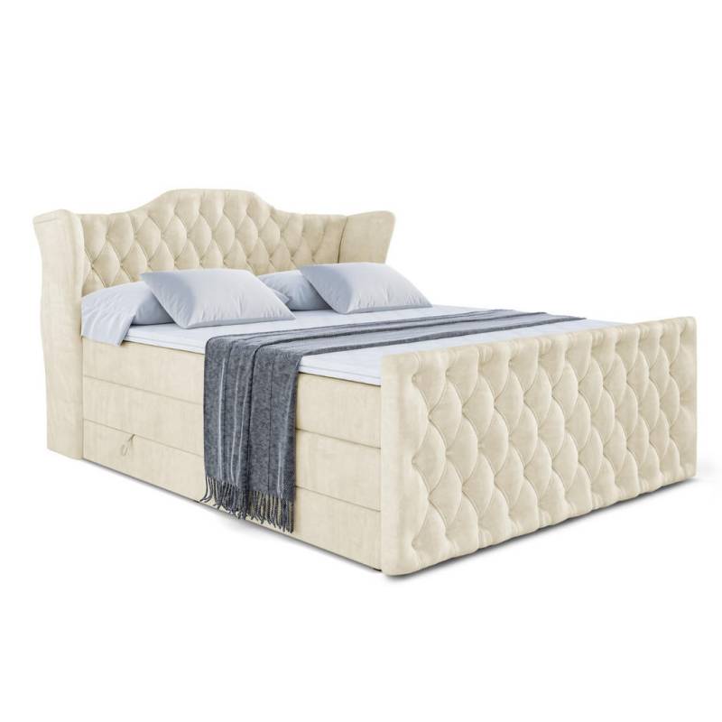 ALTDECOR BOXSPRINGBETT Beige