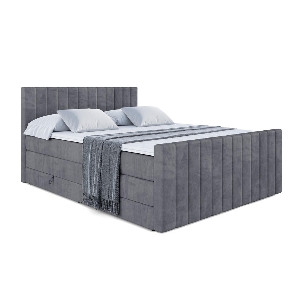 ALTDECOR BOXSPRINGBETT Dunkelgrau ALTDECOR BOXSPRINGBETT Dunkelgrau