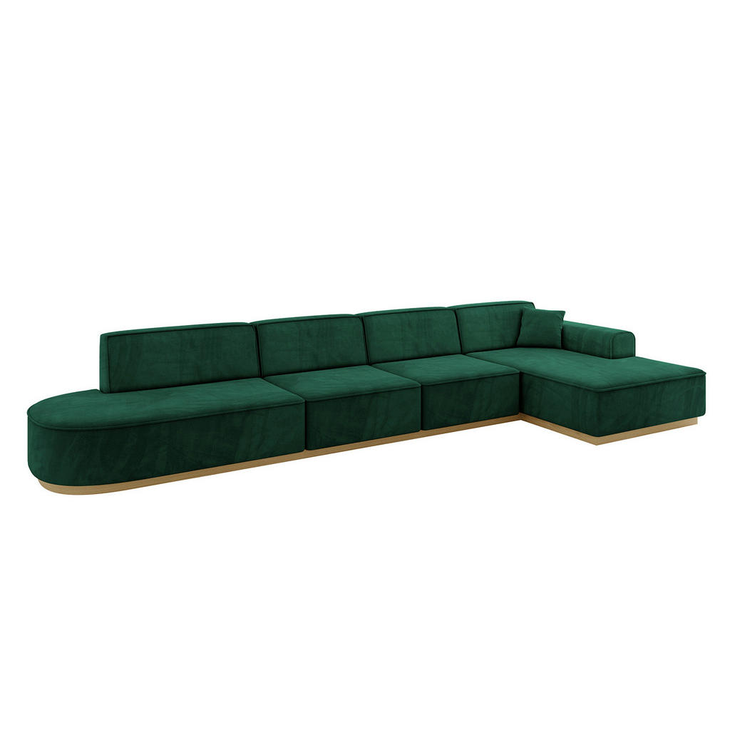ALTDECOR ECKSOFA Dunkelgrün ALTDECOR ECKSOFA Dunkelgrün