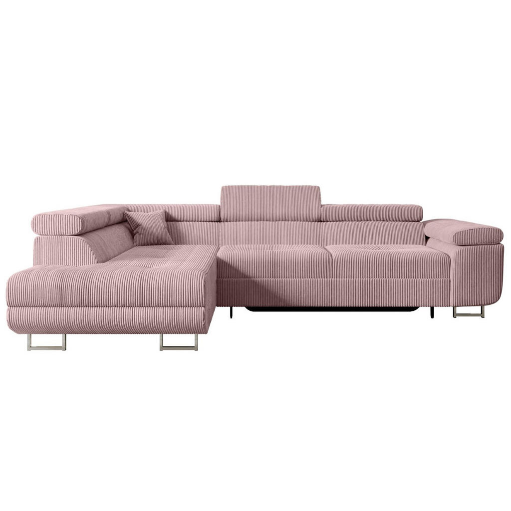 Altdecor Ecksofa, Rosa, Textil, 4-Sitzer, L-Form, Ottomane links, 272x202 cm, Wohnzimmer, Sofas & Couches, Wohnlandschaften, Ecksofas Altdecor Ecksofa, Rosa, Textil, 4-Sitzer, L-Form, Ottomane links, 272x202 cm, Wohnzimmer, Sofas & Couches, Wohnlandschaften, Ecksofas von ALTDECOR