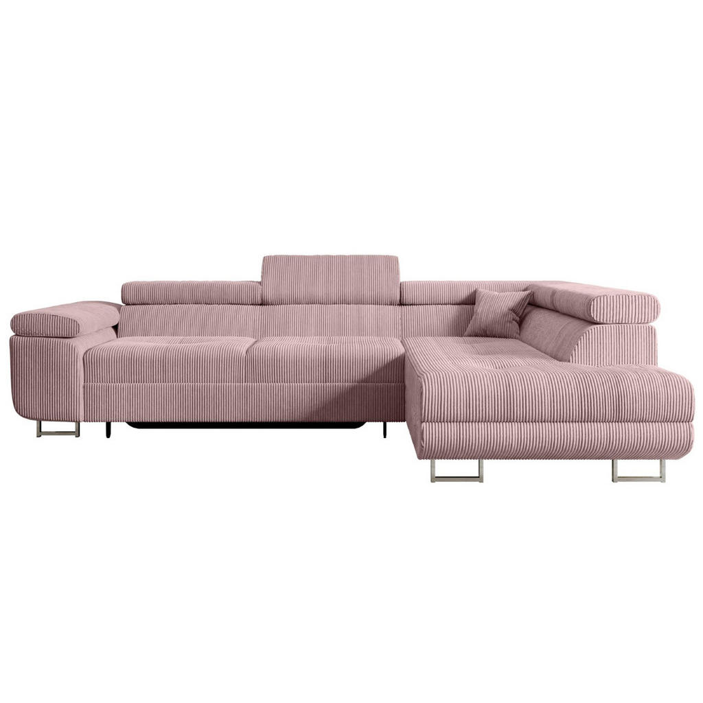 Altdecor Ecksofa, Rosa, Textil, 4-Sitzer, L-Form, Ottomane rechts, 272x202 cm, Wohnzimmer, Sofas & Couches, Wohnlandschaften, Ecksofas Altdecor Ecksofa, Rosa, Textil, 4-Sitzer, L-Form, Ottomane rechts, 272x202 cm, Wohnzimmer, Sofas & Couches, Wohnlandschaften, Ecksofas von ALTDECOR