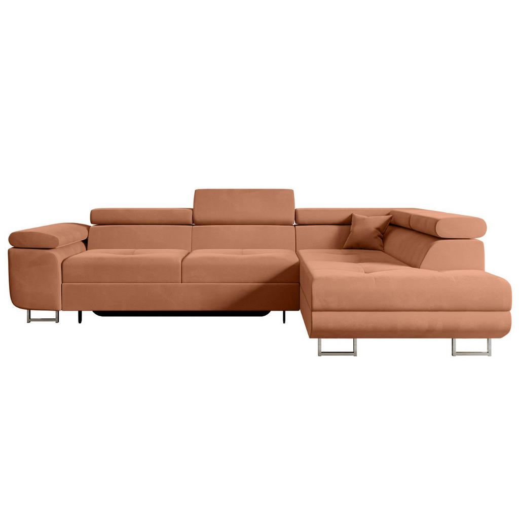 Altdecor Ecksofa, Koralle, Textil, 4-Sitzer, L-Form, Ottomane rechts, 272x202 cm, Wohnzimmer, Sofas & Couches, Wohnlandschaften, Ecksofas Altdecor Ecksofa, Koralle, Textil, 4-Sitzer, L-Form, Ottomane rechts, 272x202 cm, Wohnzimmer, Sofas & Couches, Wohnlandschaften, Ecksofas von ALTDECOR