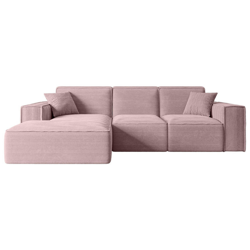 Altdecor Ecksofa, Rosa, Textil, 6-Sitzer, L-Form, Ottomane links, 266x165 cm, Wohnzimmer, Sofas & Couches, Wohnlandschaften, Ecksofas Altdecor Ecksofa, Rosa, Textil, 6-Sitzer, L-Form, Ottomane links, 266x165 cm, Wohnzimmer, Sofas & Couches, Wohnlandschaften, Ecksofas von ALTDECOR