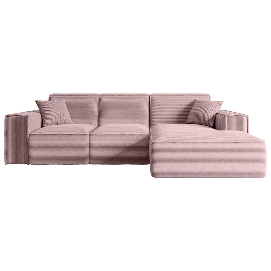 Altdecor Ecksofa, Rosa, Textil, 6-Sitzer, L-Form, Ottomane rechts, 266x169 cm, Wohnzimmer, Sofas & Couches, Wohnlandschaften, Ecksofas Altdecor Ecksofa, Rosa, Textil, 6-Sitzer, L-Form, Ottomane rechts, 266x169 cm, Wohnzimmer, Sofas & Couches, Wohnlandschaften, Ecksofas von ALTDECOR