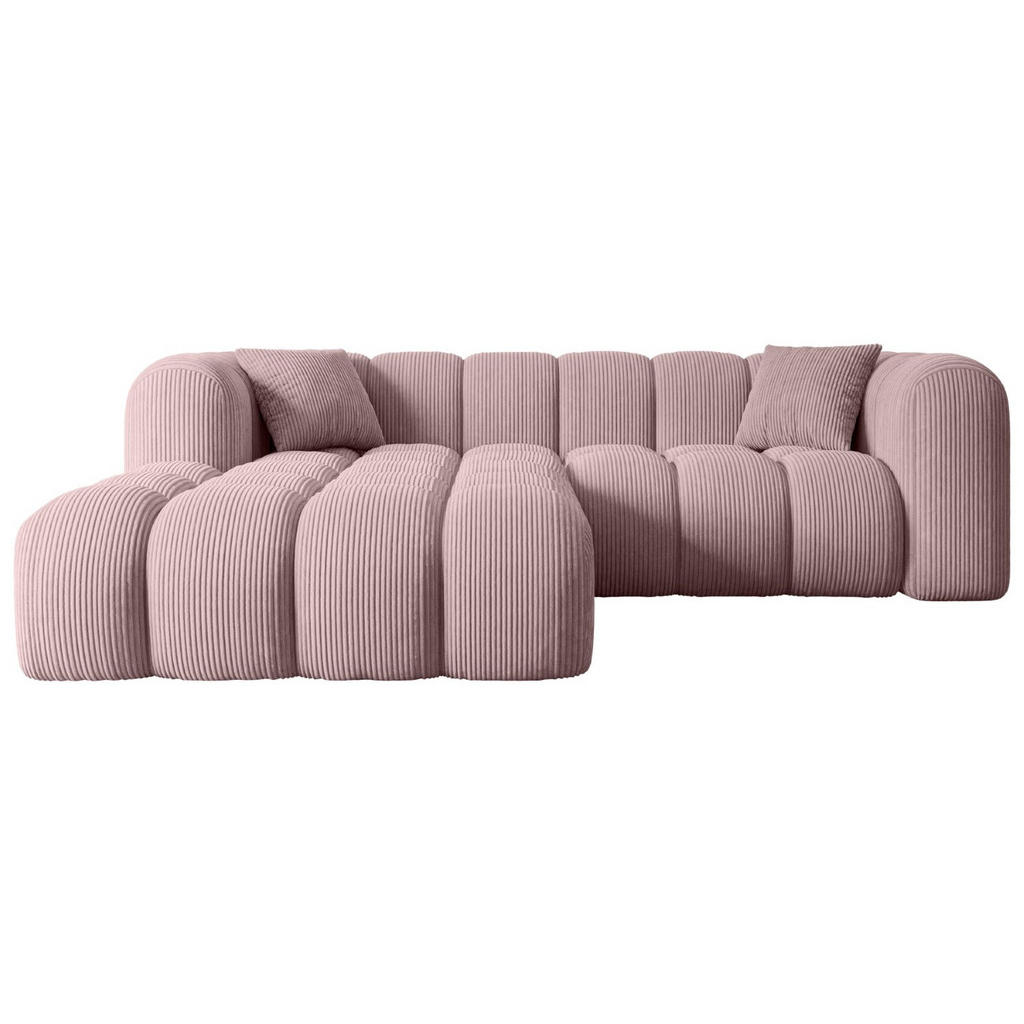 Altdecor Ecksofa, Rosa, Textil, 5-Sitzer, L-Form, Ottomane links, 242x190 cm, Wohnzimmer, Sofas & Couches, Wohnlandschaften, Ecksofas Altdecor Ecksofa, Rosa, Textil, 5-Sitzer, L-Form, Ottomane links, 242x190 cm, Wohnzimmer, Sofas & Couches, Wohnlandschaften, Ecksofas von ALTDECOR