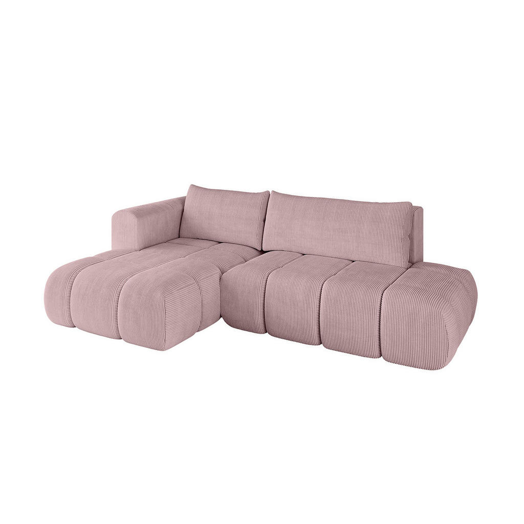 Altdecor Ecksofa, Rosa, Textil, 4-Sitzer, L-Form, Ottomane links, 289x180 cm, Wohnzimmer, Sofas & Couches, Wohnlandschaften, Ecksofas Altdecor Ecksofa, Rosa, Textil, 4-Sitzer, L-Form, Ottomane links, 289x180 cm, Wohnzimmer, Sofas & Couches, Wohnlandschaften, Ecksofas von ALTDECOR