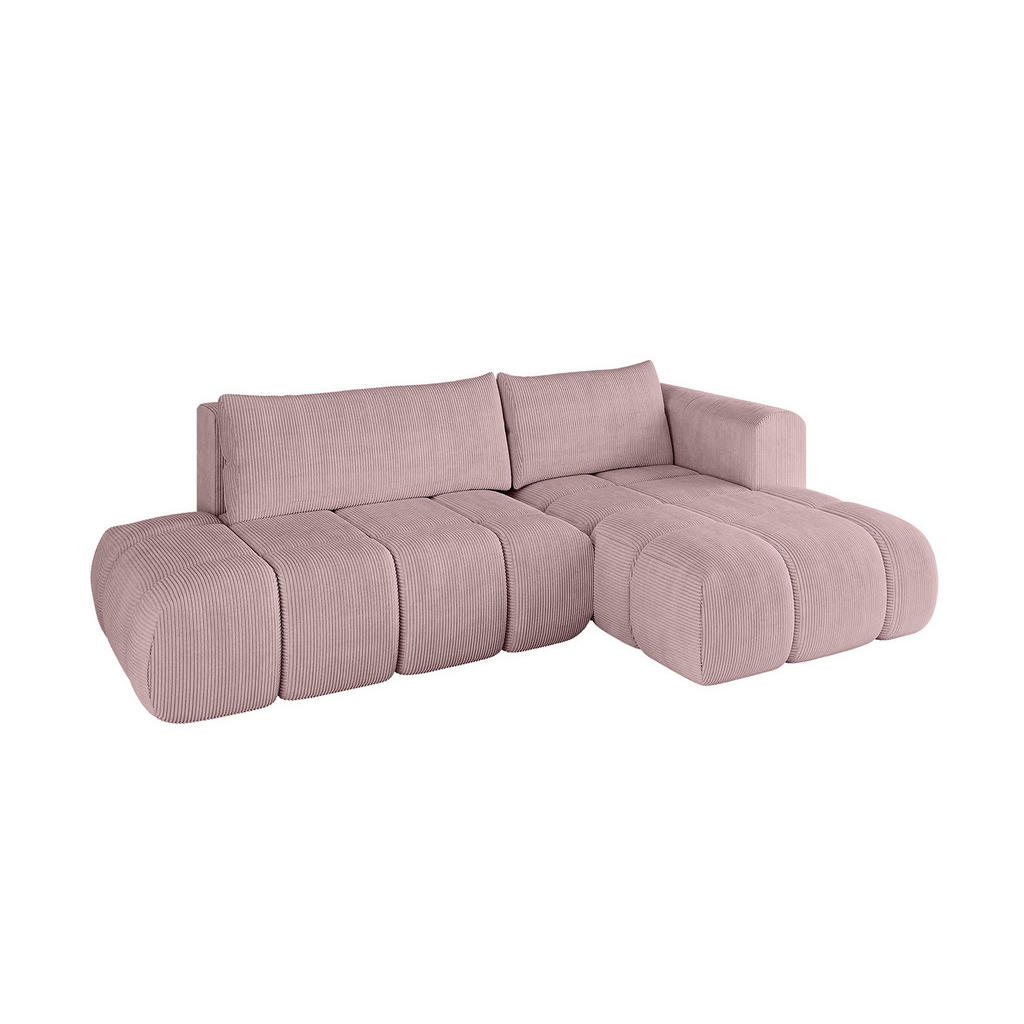 Altdecor Ecksofa, Rosa, Textil, 4-Sitzer, L-Form, Ottomane rechts, 280x185 cm, Wohnzimmer, Sofas & Couches, Wohnlandschaften, Ecksofas Altdecor Ecksofa, Rosa, Textil, 4-Sitzer, L-Form, Ottomane rechts, 280x185 cm, Wohnzimmer, Sofas & Couches, Wohnlandschaften, Ecksofas von ALTDECOR