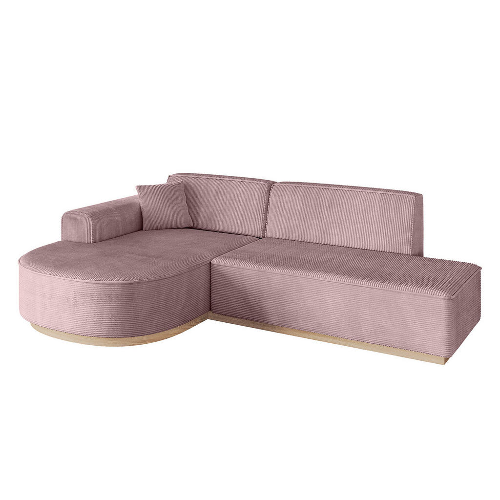 Altdecor Ecksofa, Rosa, Textil, 3-Sitzer, 243x171 cm, Wohnzimmer, Sofas & Couches, Wohnlandschaften, Ecksofas Altdecor Ecksofa, Rosa, Textil, 3-Sitzer, 243x171 cm, Wohnzimmer, Sofas & Couches, Wohnlandschaften, Ecksofas von ALTDECOR