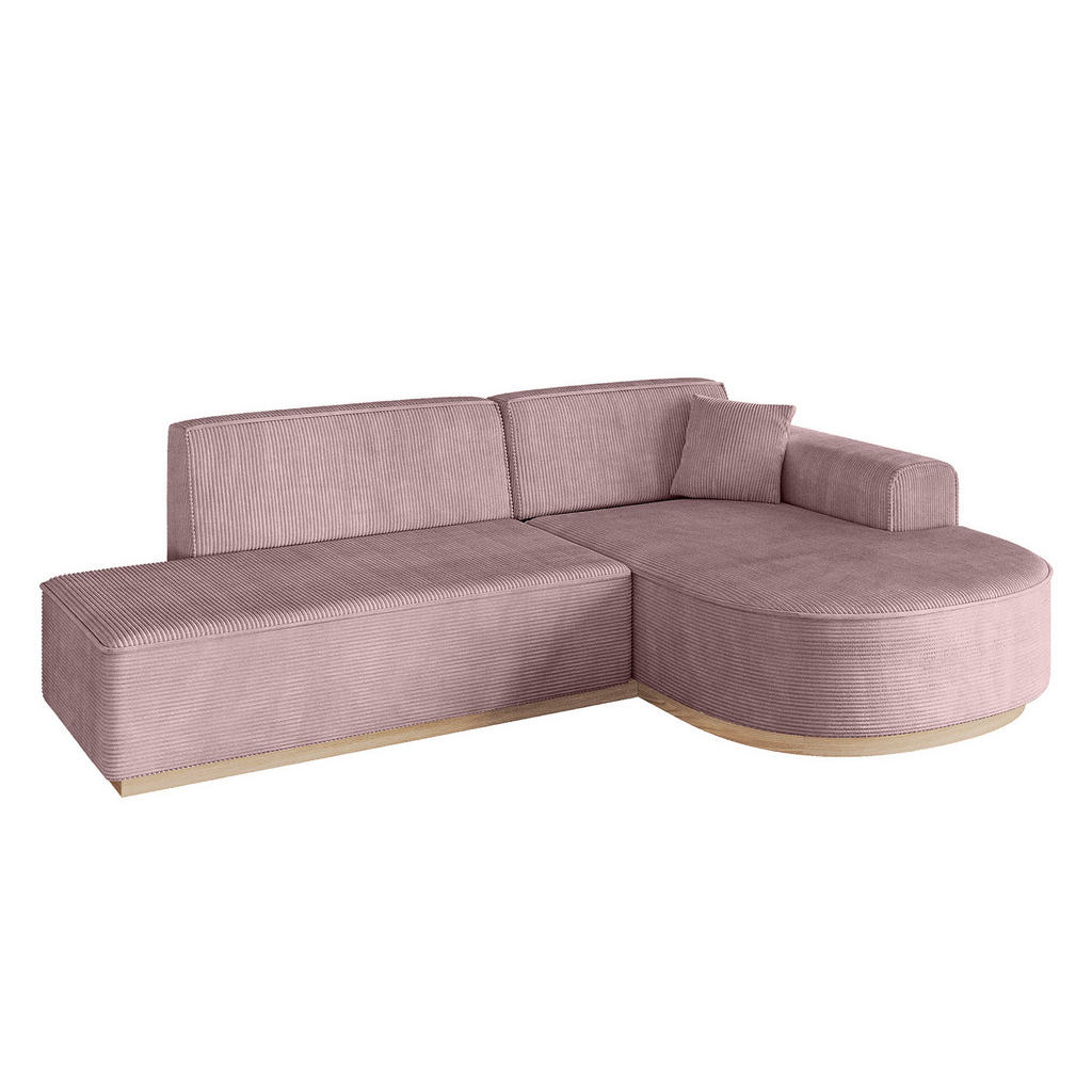 Altdecor Ecksofa, Rosa, Textil, 3-Sitzer, 243x171 cm, Wohnzimmer, Sofas & Couches, Wohnlandschaften, Ecksofas Altdecor Ecksofa, Rosa, Textil, 3-Sitzer, 243x171 cm, Wohnzimmer, Sofas & Couches, Wohnlandschaften, Ecksofas von ALTDECOR
