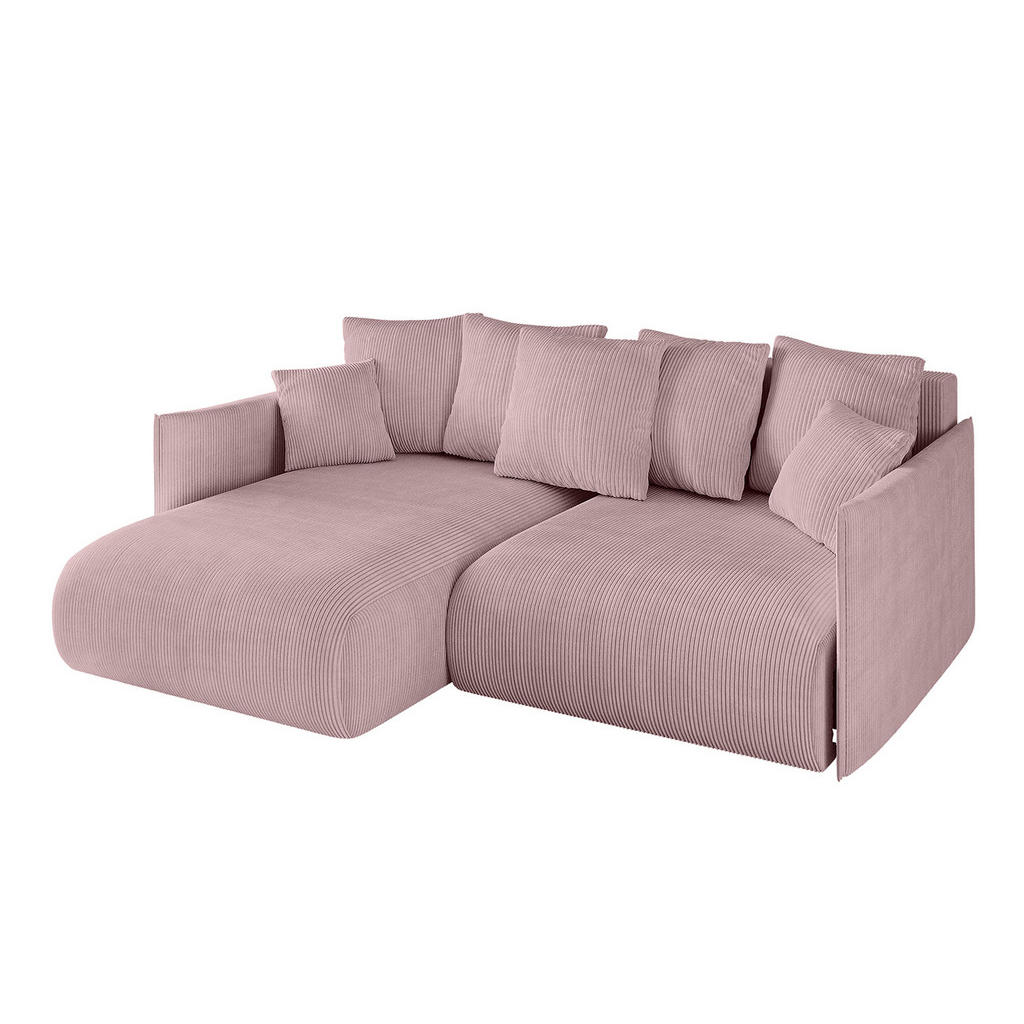 Altdecor Ecksofa, Rosa, Textil, 4-Sitzer, 216x177 cm, Wohnzimmer, Sofas & Couches, Wohnlandschaften, Ecksofas Altdecor Ecksofa, Rosa, Textil, 4-Sitzer, 216x177 cm, Wohnzimmer, Sofas & Couches, Wohnlandschaften, Ecksofas von ALTDECOR