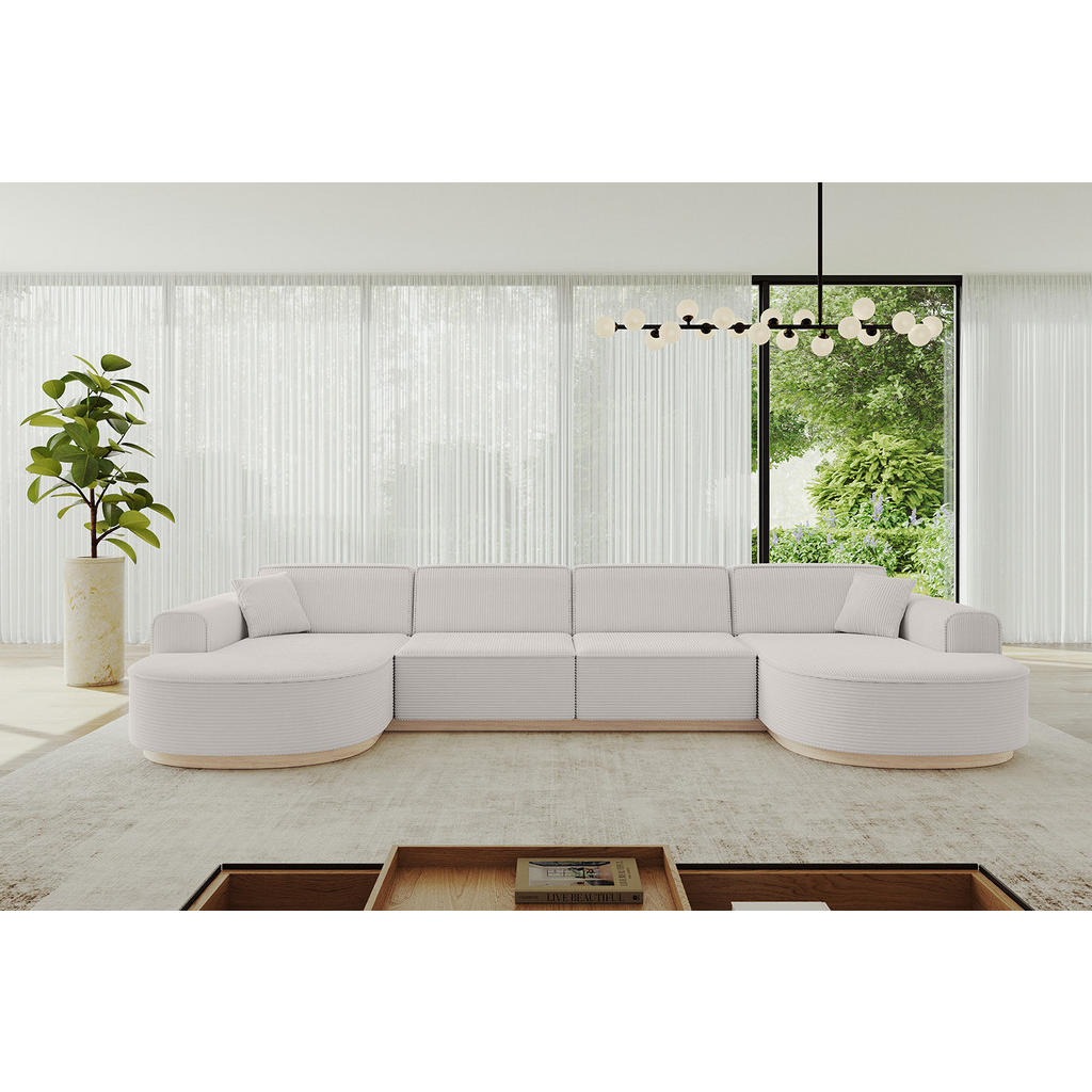 ALTDECOR WOHNLANDSCHAFT Hellgrau ALTDECOR WOHNLANDSCHAFT Hellgrau